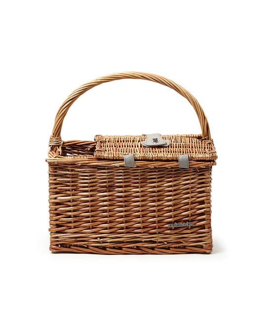 Wicker Picnic Basket | Picnic Basket | Willow Picnic Hamper Set | Vintage-Style Wicker Picnic Hamper