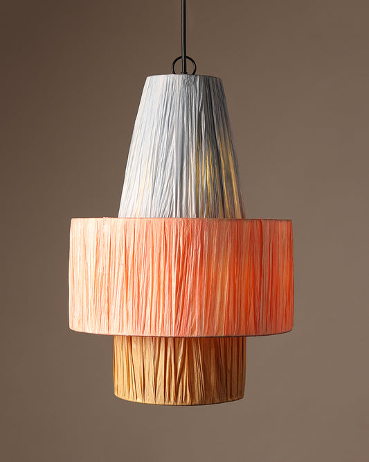 Raffia Pendant Lamp | Paper Lamp