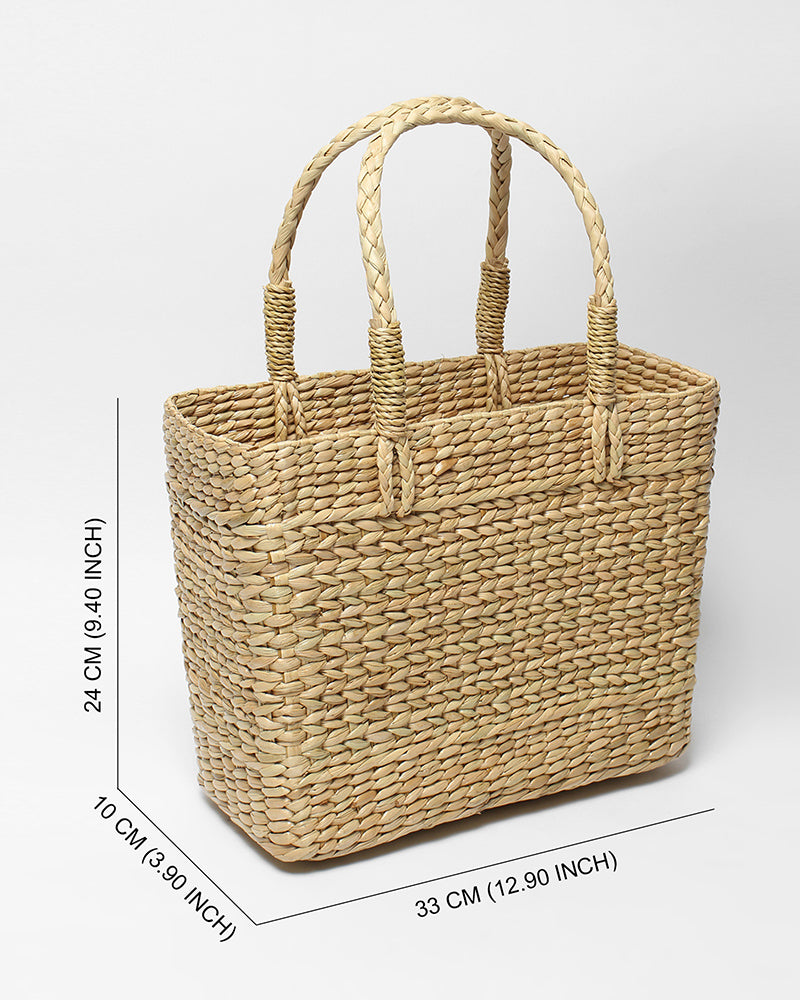 Seagrass Handwoven Basket - Medium