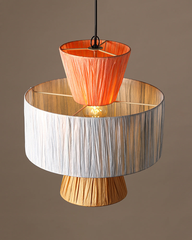 Raffia Pendant Lamp | Paper Lamp