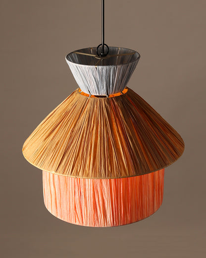 Raffia Pendant Lamp | Paper Lamp