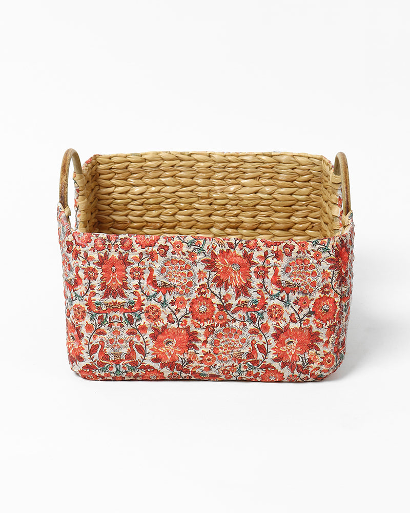 Seagrass Round Handle Basket | Cane Hamper Basket