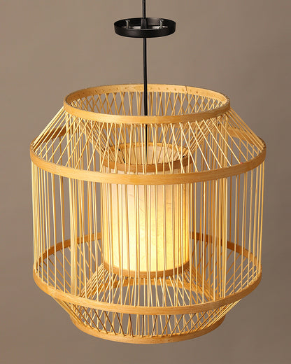 Bamboo Cafe Lamp | Cane Pendant Lamp