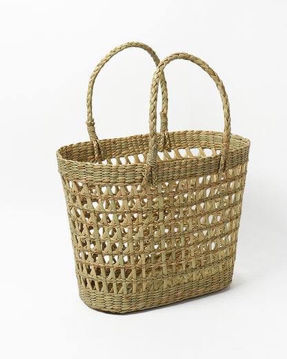 Seagrass Shopping Basket (Jali)