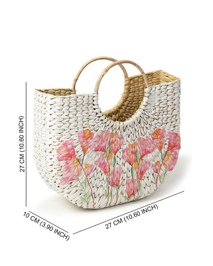 Seagrass U-Beach Tote Handbag | Beach Bag | Tote Bag