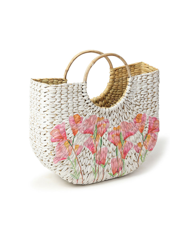 Seagrass U-Beach Tote Handbag | Beach Bag | Tote Bag