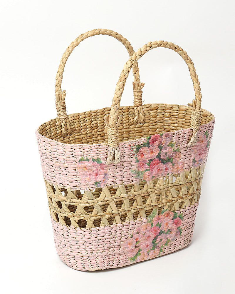 Seagrass Shopping Basket - Jali