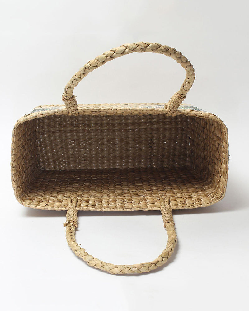 Seagrass Shopping Basket | Travel Basket