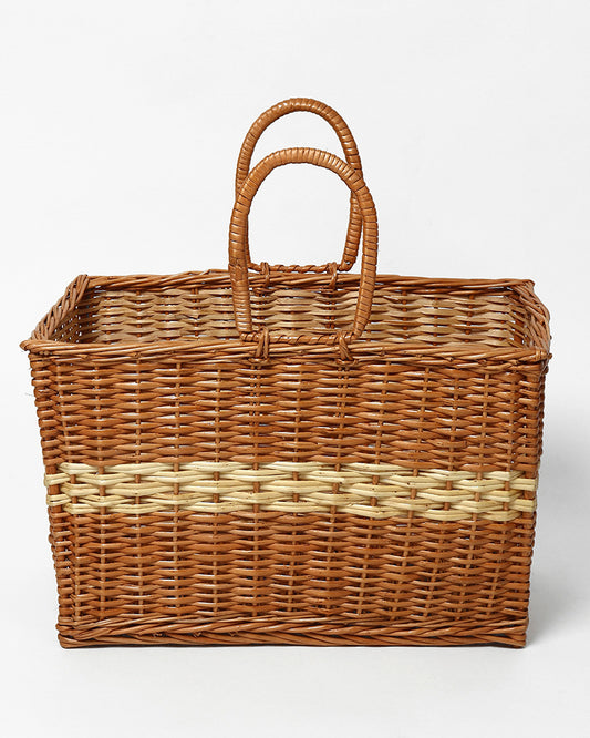 Wicker Shopping Basket