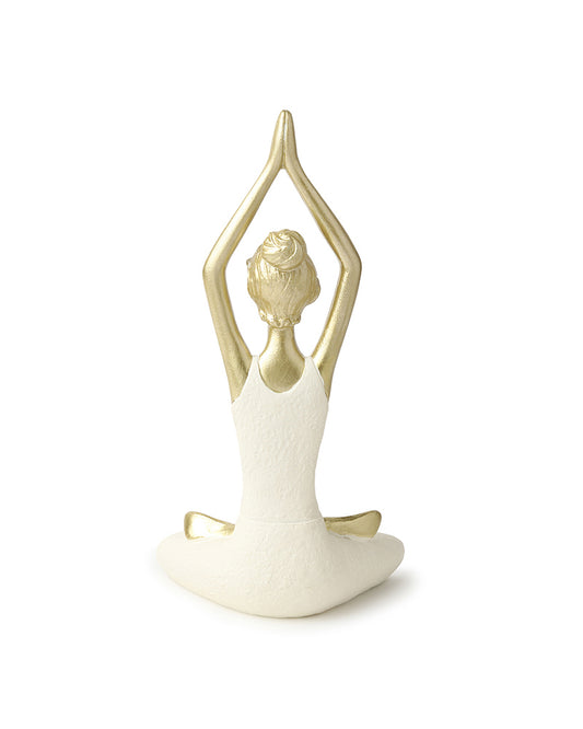 Showpiece | Decorative Items For Living Room | Office Desk Decorative Items - Yoga Statue