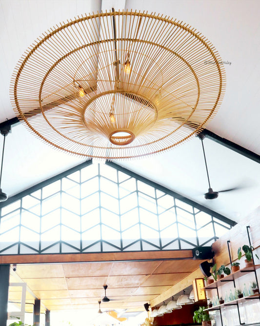 Bamboo Pendant Lamp | Bamboo Large Ceiling Lamp