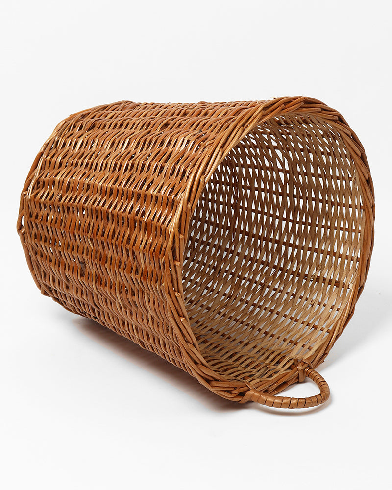 Wicker Dustbin/Planter Basket - Set of 2