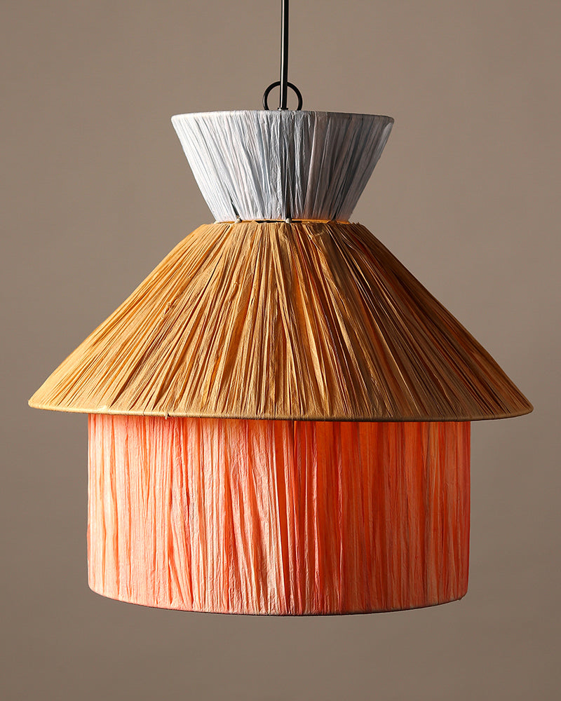 Raffia Pendant Lamp | Paper Lamp