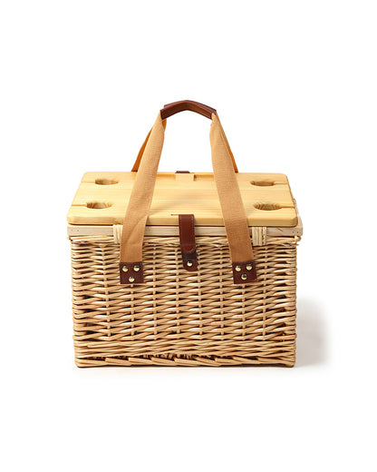 Large Picnic Basket | Wicker Picnic Basket | Picnic Basket 