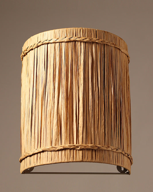 Wall Lamp | Paper Lamp | Raffia Lamp