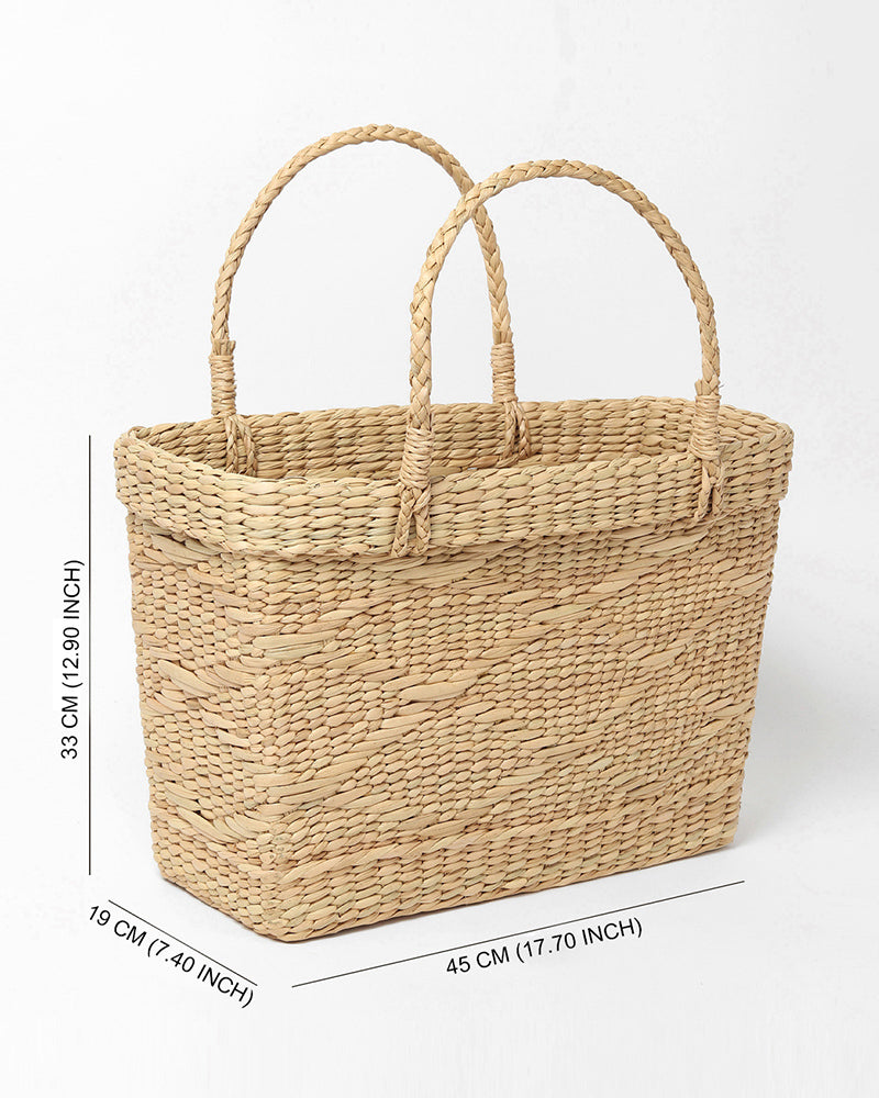 Seagrass Shopping Basket | Tiffin Basket