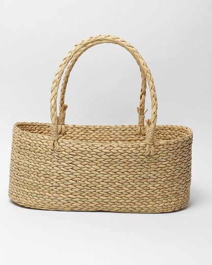 Panier cadeau en jonc de mer