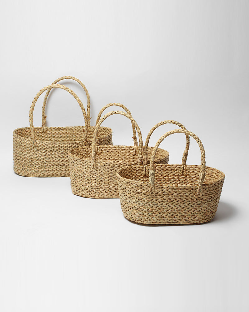 Seagrass Gift Hamper Basket - Set of 3