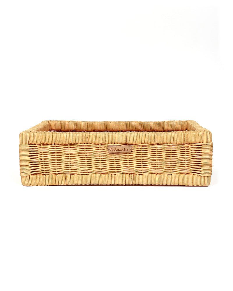 Cane Tray | Rattan Storage Basket