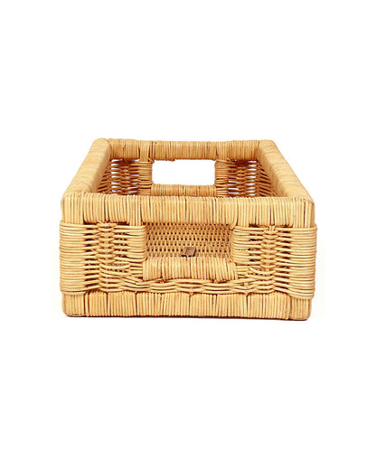 Cane Tray | Rattan Storage Basket