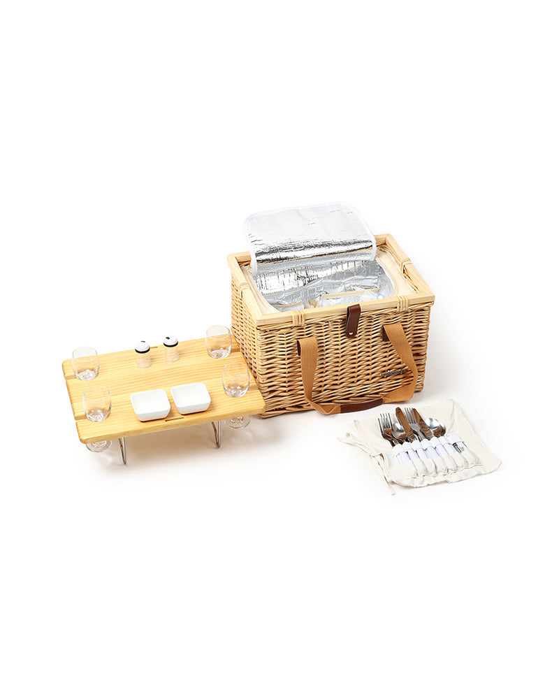 Large Picnic Basket | Wicker Picnic Basket | Picnic Basket 