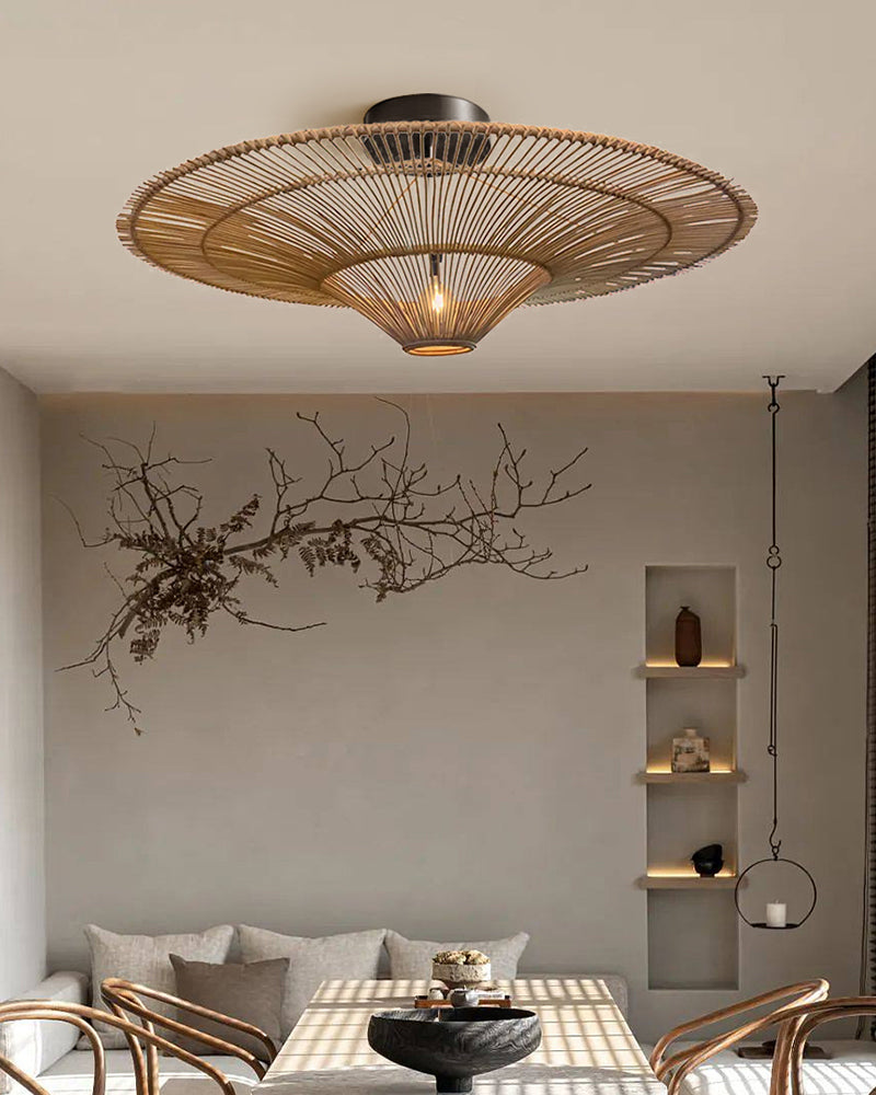 Bamboo Pendant Lamp | Bamboo Large Ceiling Lamp