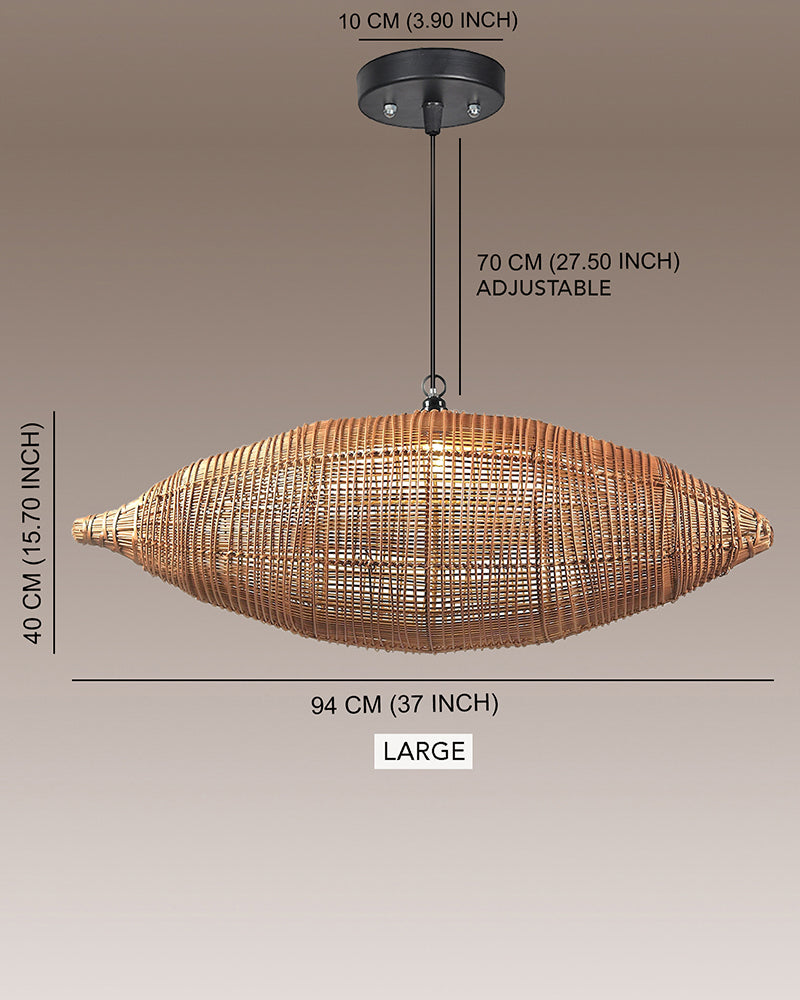 Bamboo Lamp | Cane Pendant Lamp