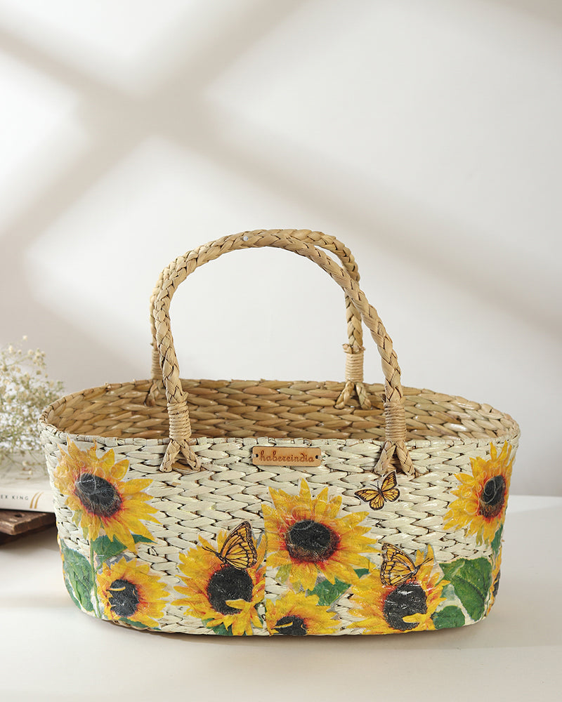 Seagrass Hamper Basket - Gift Hamper Basket