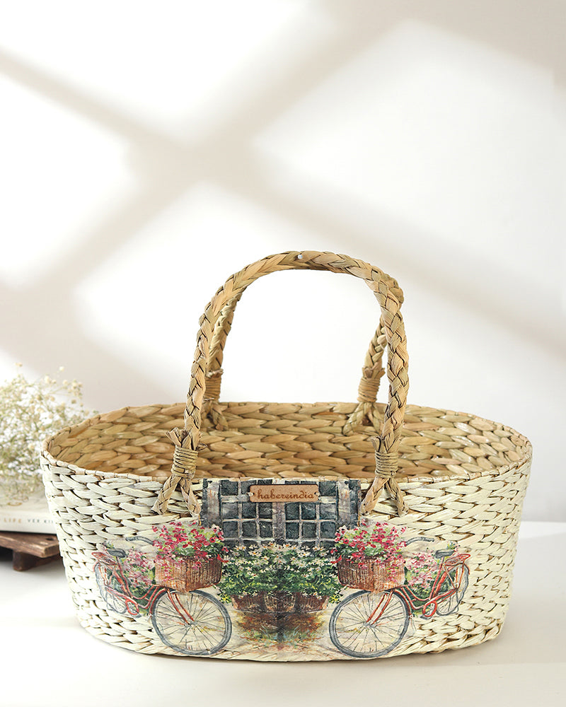 Seagrass Hamper Basket - Gift Hamper Basket