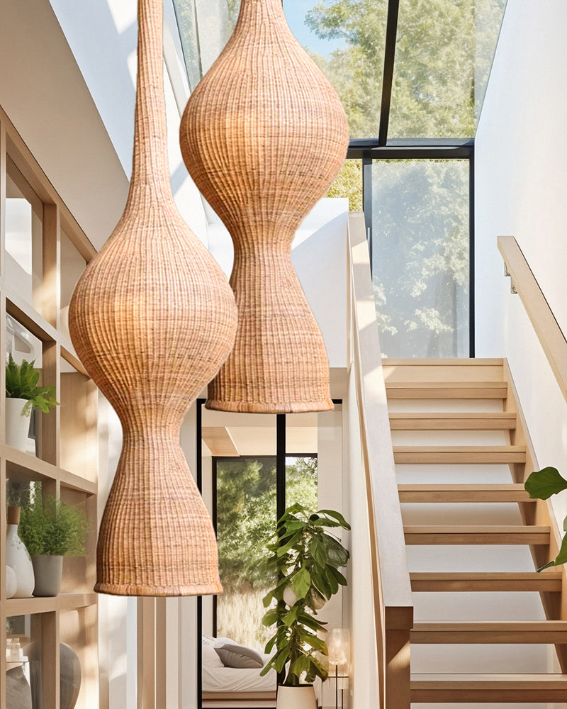 Rattan Lamp | Large Ceiling Pendant Lamp