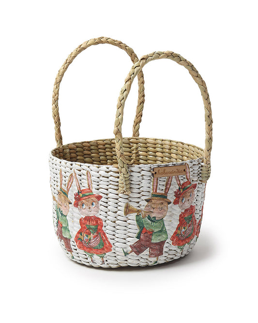 Seagrass Fruit Basket | Round Hamper Basket