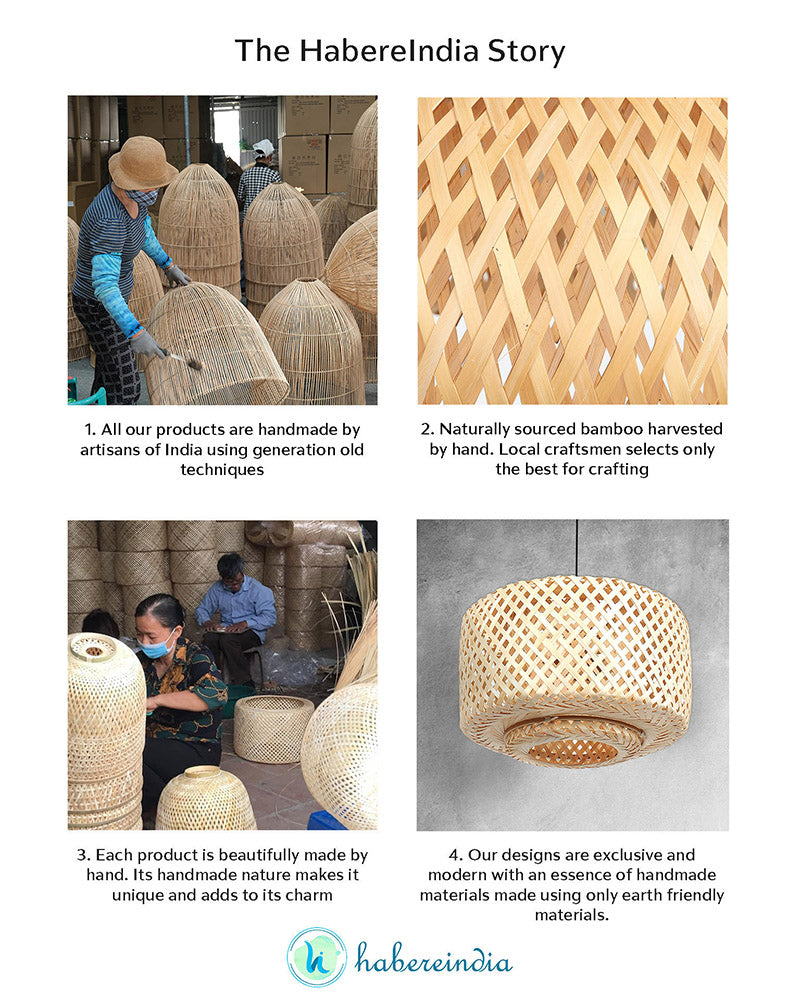 Bamboo Lamps | Pendant Lampshade