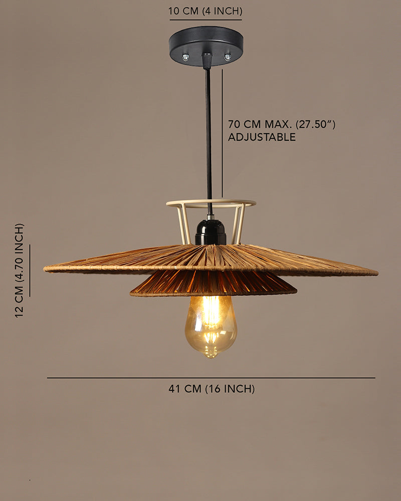 Raffia Pendant Lamp | Paper Lamp