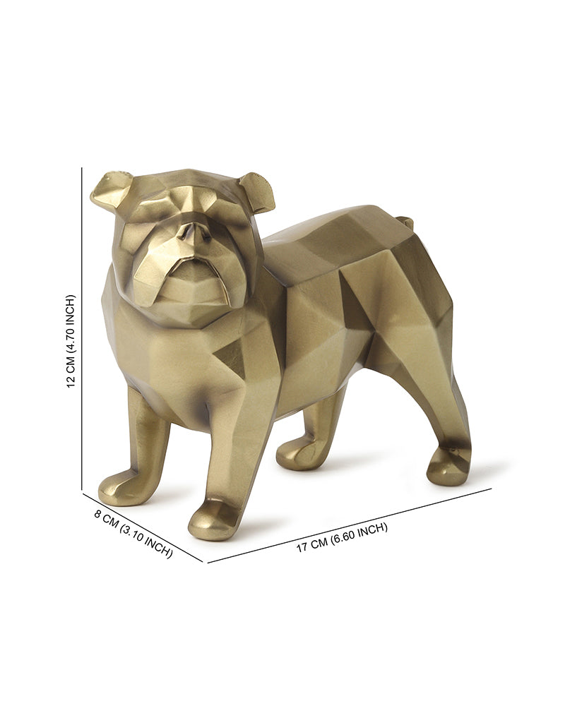 Show Piece For Living Room | Home Decor For Living Room - Bull Dog