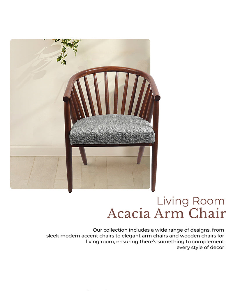 Wooden Chairs for Living Room | Arm Chair | Accent Chairs