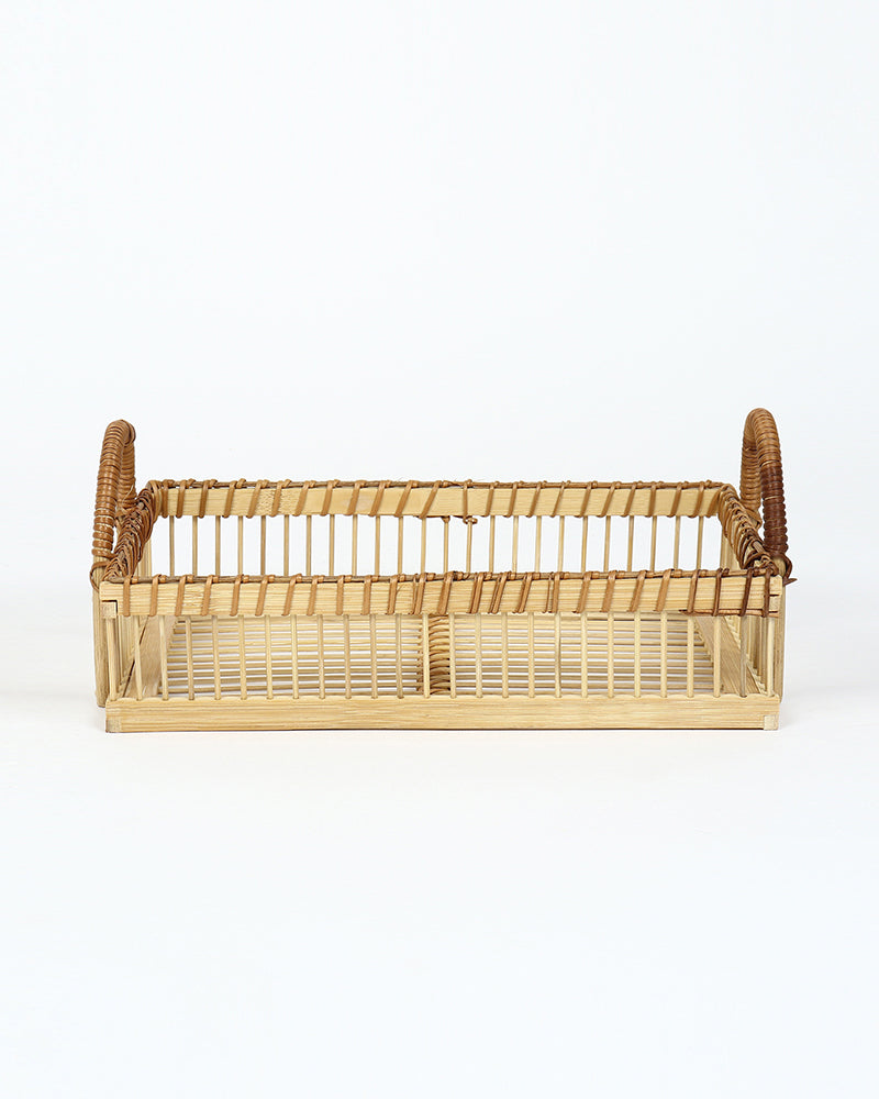 Bamboo Tray | Cane Gift Hamper Tray