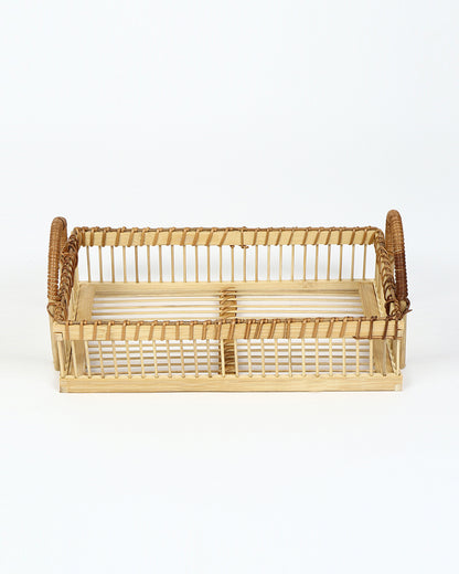 Bamboo Tray | Cane Gift Hamper Tray