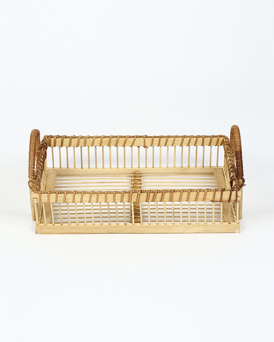 Bamboo Tray | Cane Gift Hamper Tray