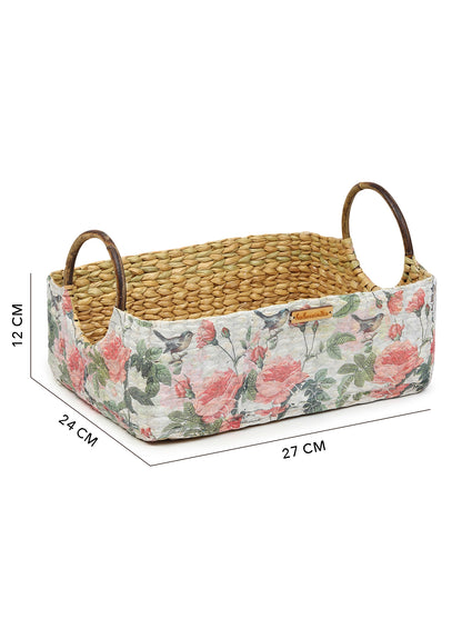 Seagrass Handle Basket | Cane Hamper Basket