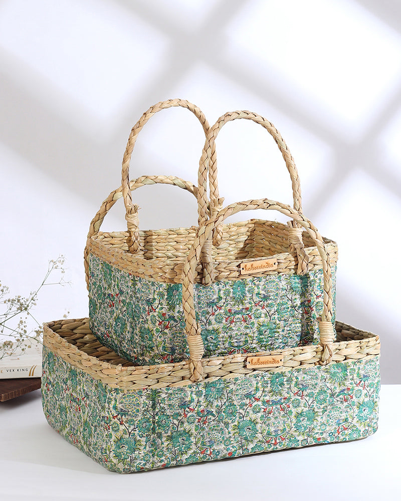 Seagrass Hamper Basket | Fruit Basket