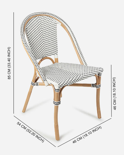 Bistro Bamboo Chair | Cane Chair | Garden Chair