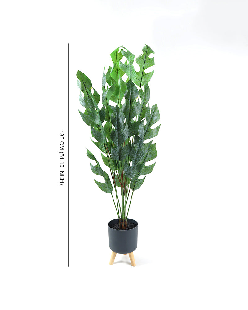 Artificial Plants with Pot | Artificial Plant for Home & Office Décor | Suitable for Various Spaces | Durable Plastic