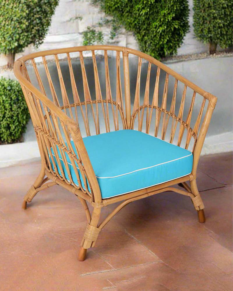 Malibu Bamboo Lounge Chair| Rattan Chair | Cane Furniture