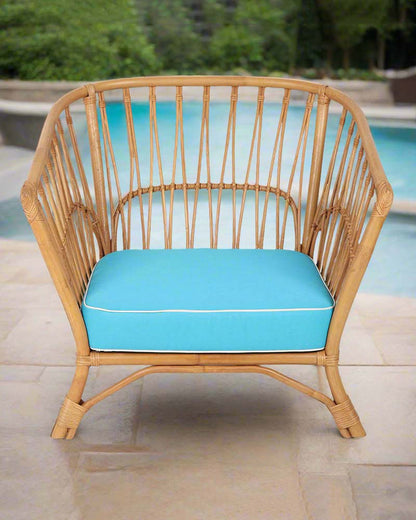 Malibu Bamboo Lounge Chair| Rattan Chair | Cane Furniture