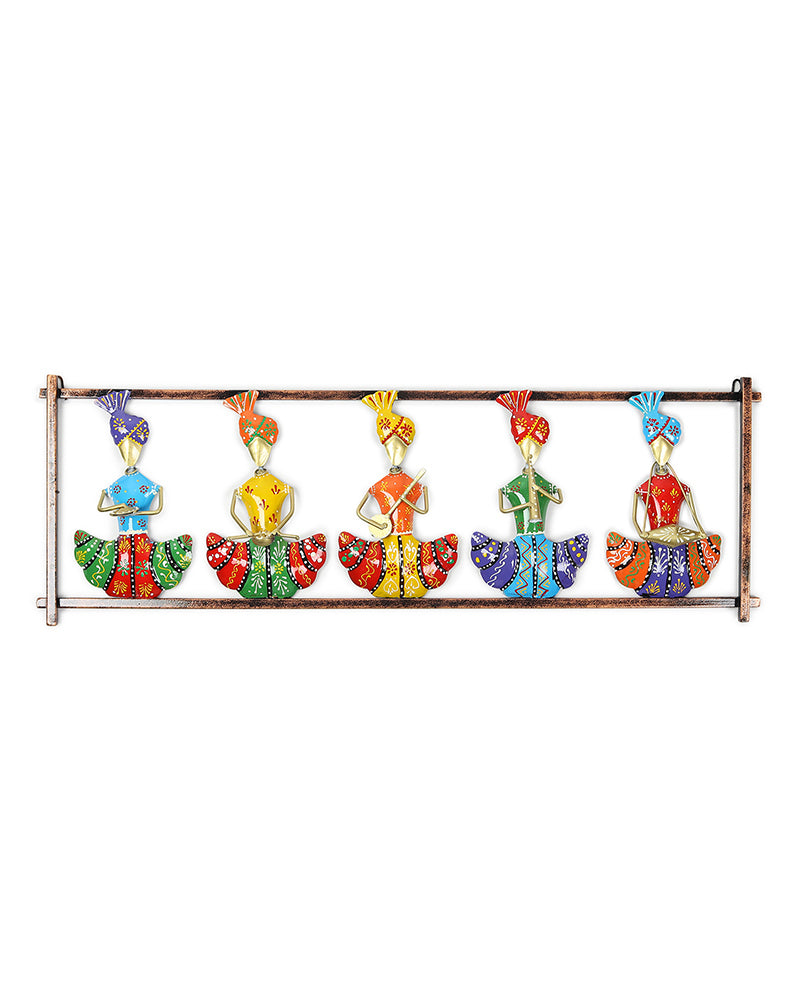 Rajasthani Figures Wall Decor | Rajasthani Folk Figurines | Gifting Wall Art