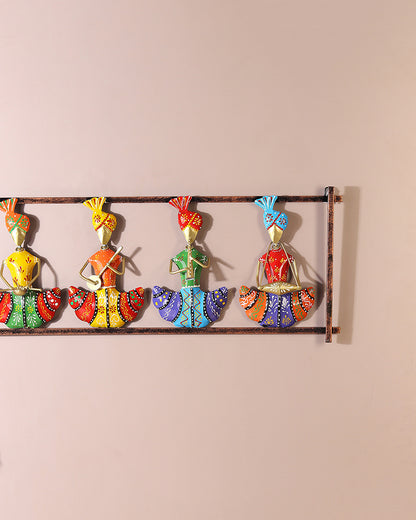 Rajasthani Figures Wall Decor | Rajasthani Folk Figurines | Gifting Wall Art