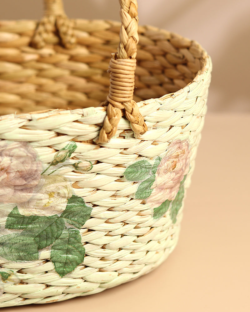 Seagrass Gift Hamper Basket | Seagrass Oval Fruit Basket