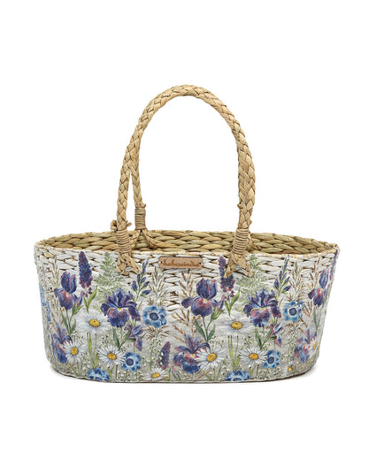 Seagrass Hamper Basket | Cane Gift Hamper Basket