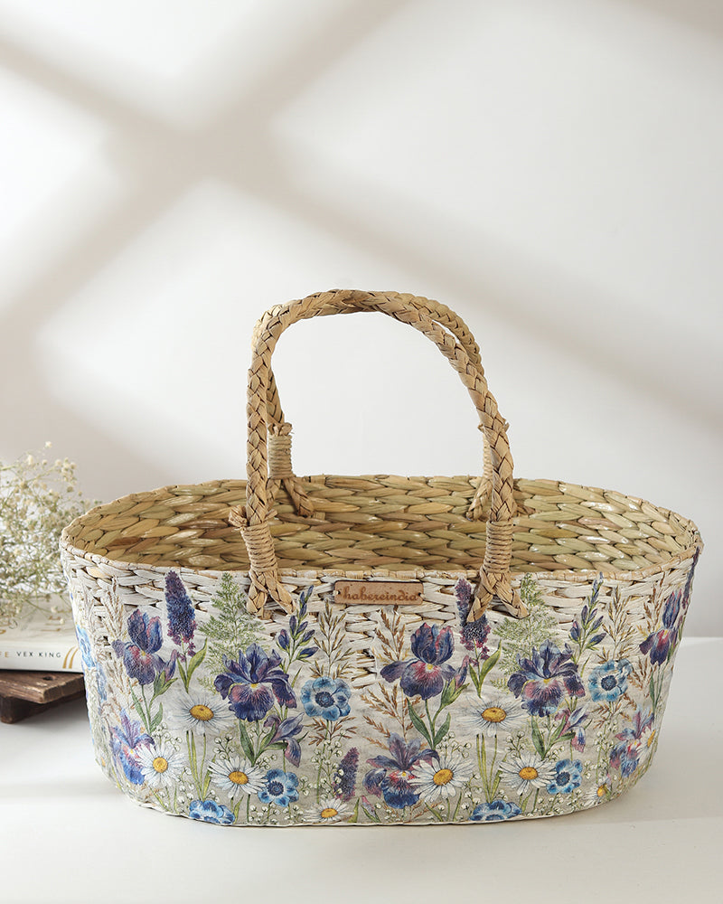 Seagrass Hamper Basket | Cane Gift Hamper Basket