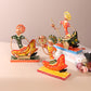 Rajasthani Home Decor - Set of 3 | Rajasthani Figure Table Decor for Living Room | Gifting Figurine